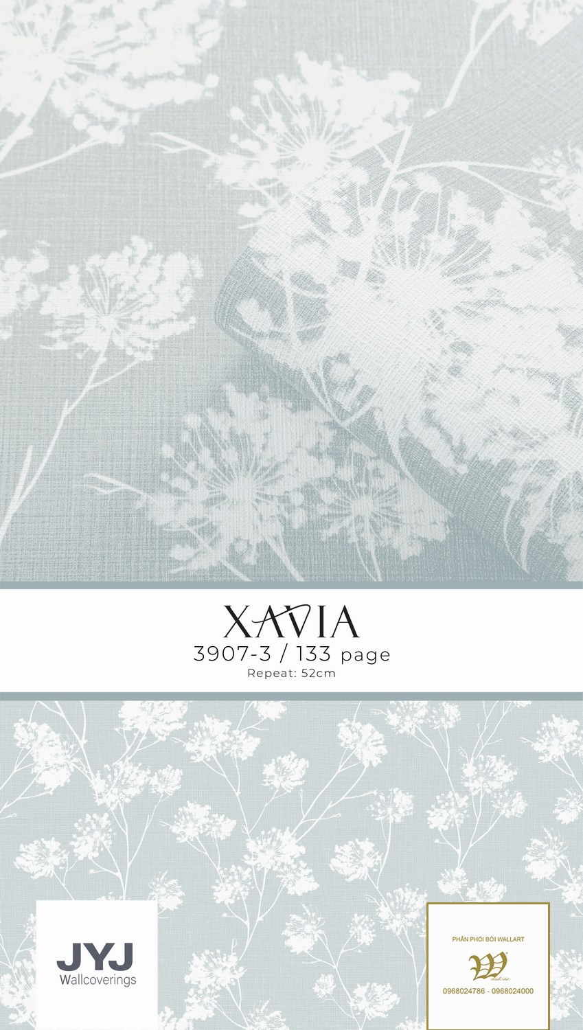 Giấy dán tường Xavia 3907-3